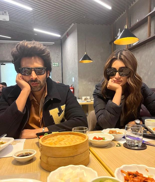 Kartik Aaryan, Kriti Sanon indulge in fun Instagram banter during Shehzada shoot