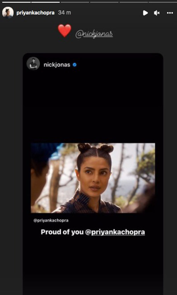 Nick Jonas praises Priyanka Chopra and considers The Matrix Resurrections 'an incredible film' Nick Jonas praises Priyanka Chopra and considers The Matrix Resurrections 'an incredible film'