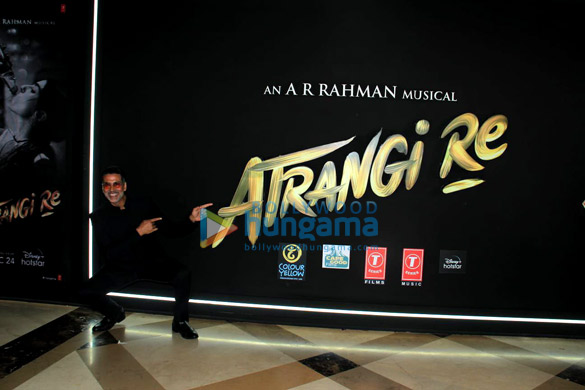 photos a r rahman akshay kumar sara ali khan and others at the music launch of atrangi re 2