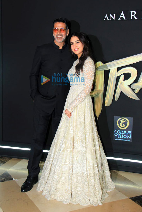 photos a r rahman akshay kumar sara ali khan and others at the music launch of atrangi re 4