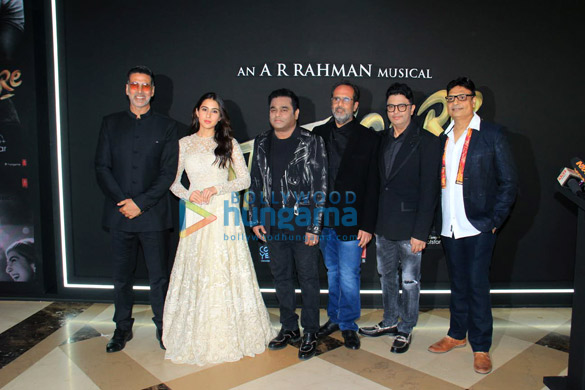 photos a r rahman akshay kumar sara ali khan and others at the music launch of atrangi re 5
