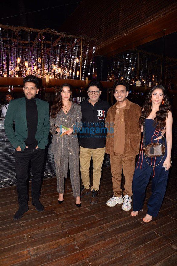 Photos: Bhushan Kumar, Nora Fatehi, Guru Randhawa and others promote the song Dance Meri Rani Photos: Bhushan Kumar, Nora Fatehi, Guru Randhawa and others promote the song Dance Meri Rani