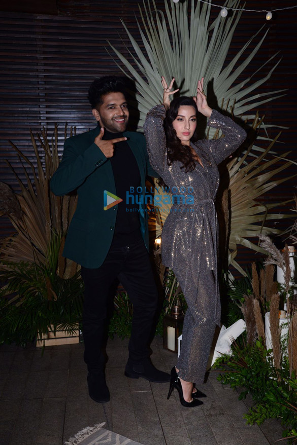 photos bhushan kumar nora fatehi guru randhawa and others promote the song dance meri rani 9 3