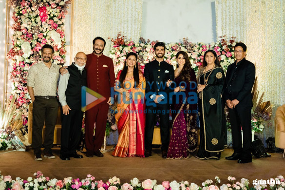 photos celebs grace milind gunajis son abhishek gunaji and radha patils wedding in mumbai 6