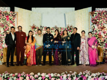 Photos: Celebs grace Milind Gunaji's son Abhishek Gunaji and Radha Patil's wedding in Mumbai