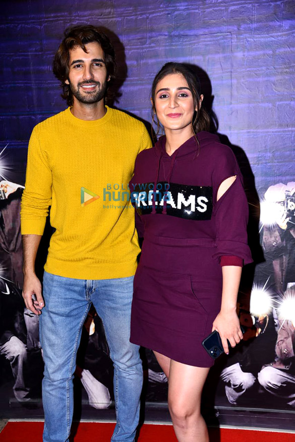 photos dhvani bhanushali and aditya seal snapped during their song promotions 99 4