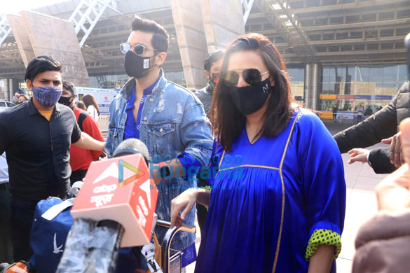 photos kabir khan neha dhupia angad bedi and sharvari wagh snapped leaving for jaipur airport for katrina kaif vicky kaushal wedding 2