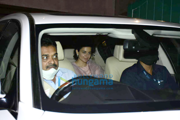 Photos: Kangana Ranaut spotted at her office