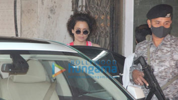 Photos: Kangana Ranaut spotted outside the gym