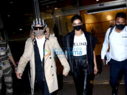 Photos: Ranveer Singh, Deepika Padukone and others snapped at the airport
