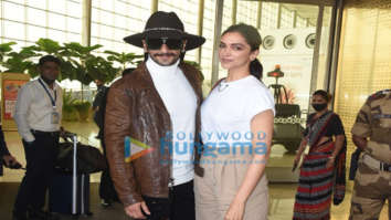 Photos: Ranveer Singh, Deepika Padukone and others snapped at the airport