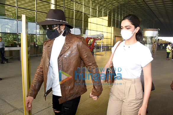photos ranveer singh and deepika padukone snapped at the airport 5 3