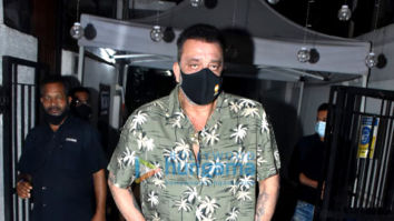 Photos: Sanjay Dutt and Priya Dutt spotted at Mizu in Bandra