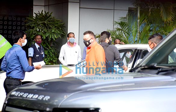 Photos: Sanjay Dutt and Ram Charan snapped at Kalina airport