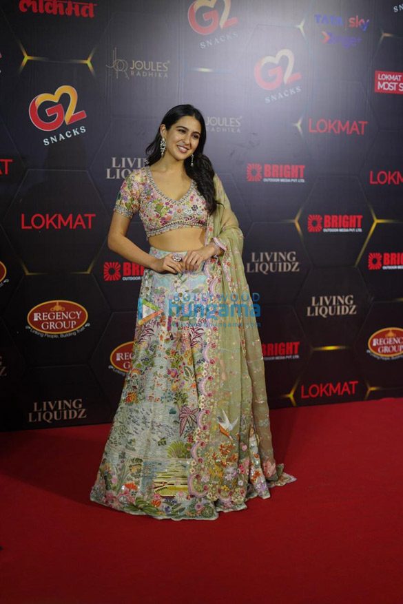 photos sara ali khan ananya panday and others at lokmat awards 2021 1