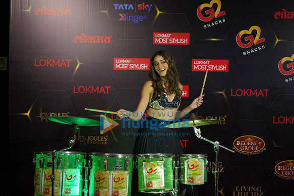 photos sara ali khan ananya panday and others at lokmat awards 2021 7