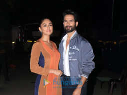 Photos: Shahid Kapoor and Mrunal Thakur snapped promoting their film Jersey