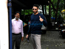 Photos: Siddhant Chaturvedi spotted at a dubbing studio in Bandra
