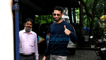 Photos: Siddhant Chaturvedi spotted at a dubbing studio in Bandra