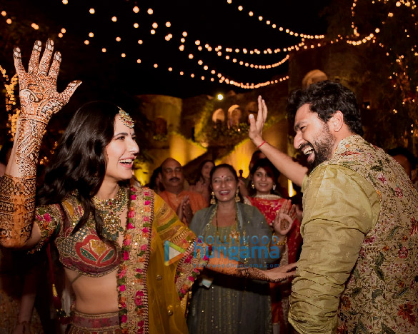 Photos: Vicky Kaushal and Katrina Kaif snapped during their mehendi ceremony in Rajasthan