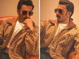 Ranveer Singh looks absolute dapper in a Gucci GG canvas jacket
