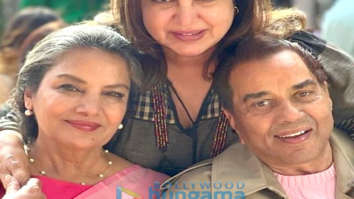On the Sets of the movie Rocky Aur Rani Ki Prem Kahani