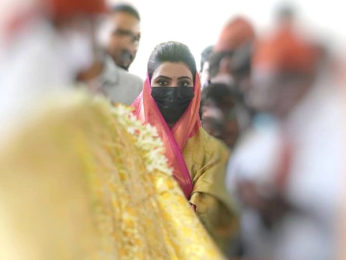 Samantha Ruth Prabhu visits Tirupati temple and Ameen Peer Dargah, see photos Samantha Ruth Prabhu visits Tirupati temple and Ameen Peer Dargah, see photos