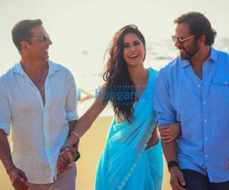 On the Sets of the movie Sooryavanshi