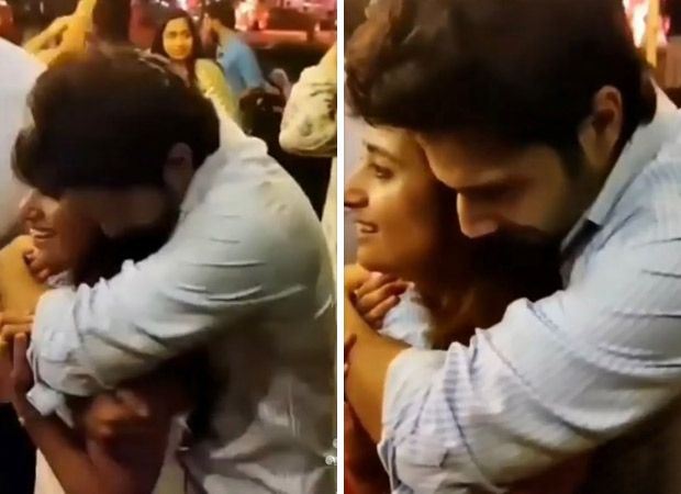 Varun Dhawan and Natasha Dalal get romantic in a friend's wedding in Alibaug, see photos and videos