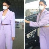 Deepika Padukone raises the bar for airport looks as she flies to Hyderabad for Nag Ashwin's Project K!