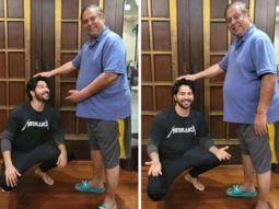 ‘Babuji ka Aashirwad’ – Varun Dhawan begins his new year with papa David Dhawan’s blessings