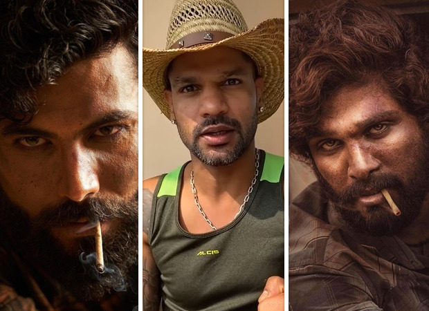 Cricketers Ravindra Jadeja, Shikhar Dhawan imitate Allu Arjun's dialogue and look from Pushpa; actor reacts