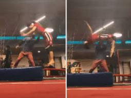Disha Patani pulls off clean cartwheel and backflips; impresses Tiger Shroff, watch video
