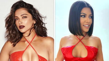 FASHION FACE-OFF: Deepika Padukone or Kourtney Kardashian – Who wore cross neck bold red latest dress better? FASHION FACE-OFF: Deepika Padukone or Kourtney Kardashian – Who wore cross neck bold red latest dress better?