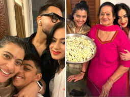 Kajol celebrates Lohri with son Yug and Ajay Devgn’s family; see pics
