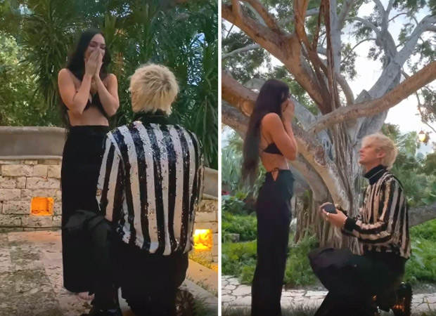Megan Fox and Machine Gun Kelly grt engaged; say that they sealed theor union by drinking 'each other's blood'