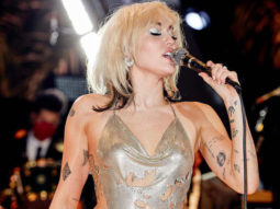 Miley Cyrus gets lauded for handling extreme  wardrobe malfunction at New Year’s Eve celebration