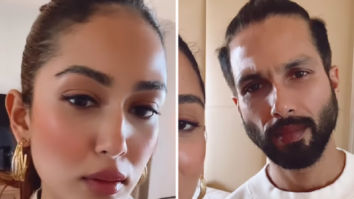 Mira Rajput tries to trick Shahid Kapoor with an Instagram filter; he says ‘I have a perfect face’
