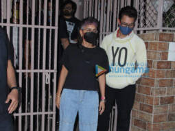 Photos: Aamir Khan and Kiran Rao spotted at a dubbing studio in Bandra