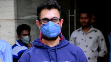 Photos: Aamir Khan snapped at a dubbing studio in Bandra