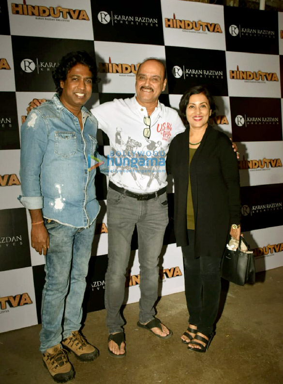 photos aashiesh sharrma sonarika bhadori anup jalota and others at the special screening of karan razdans film hindutva 5