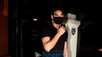 Photos: Ahan Shetty spotted at Mizu in Bandra with his girlfriend Tania Shroff