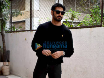 Photos: Ahan Shetty spotted at the Matrix office in Bandra