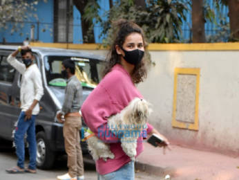 Photos: Aisha Sharma with pet spotted at a clinic