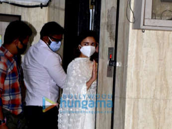 Photos: Alia Bhatt snapped at Sanjay Leela Bhansali's office in Juhu