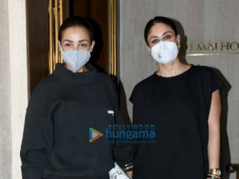 Photos: Kareena Kapoor Khan, Malaika Arora and Amrita Arora snapped at Manish Malhotra's house in Bandra