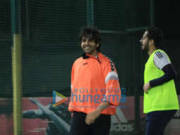 Photos: Kartik Aaryan snapped at a football ground in Juhu