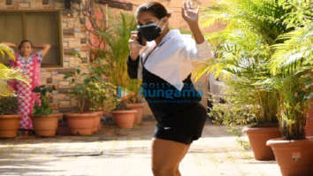 Photos: Malaika Arora spotted at Diva Yoga in Bandra