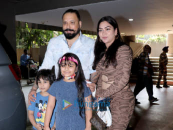 Photos: Mandira Bedi, Arjun Bijlani and Bunty Walia spotted at the airport