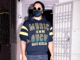 Photos: Ranveer Singh spotted at a dubbing studio in Bandra